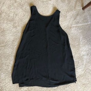 Black tank top